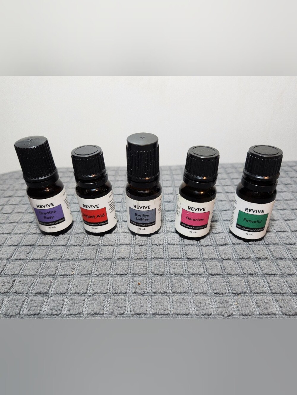 Lot Of 5 New Revive Essential Oils Aromatherapy Kit 100% Pure